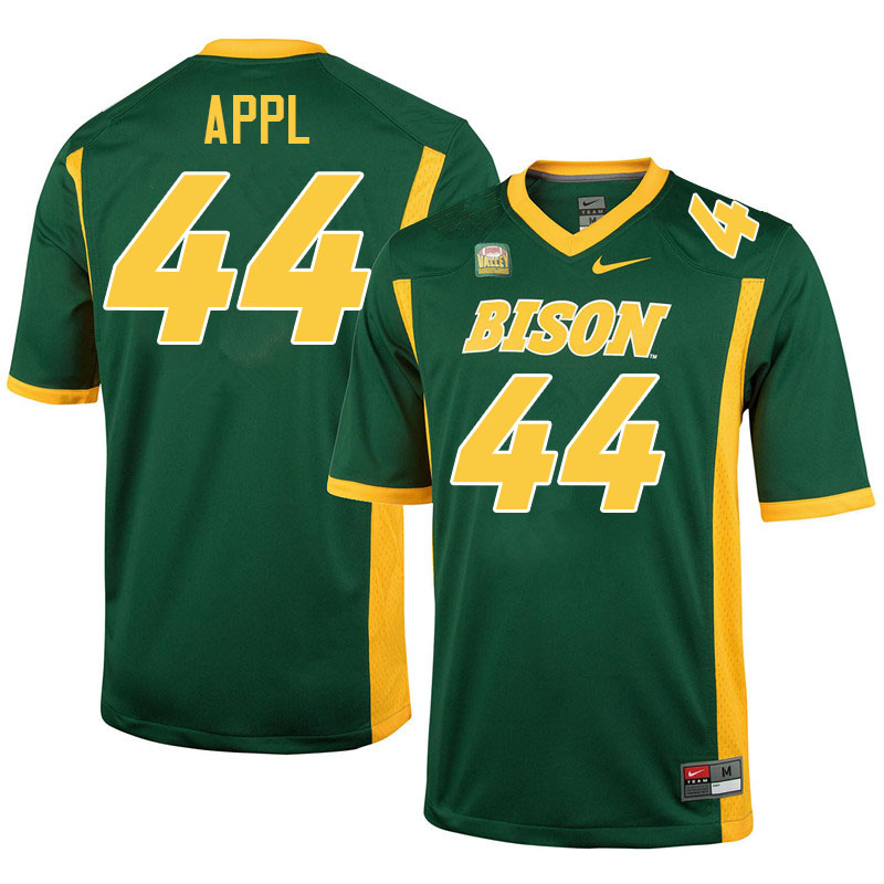North Dakota State Bison #44 Carter Appl College Football Jerseys Stitched-Green